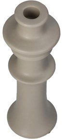 Κηροπήγιο ArteLibre Μπεζ Κεραμικό 8x8x24cm