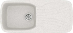 Sanitec Classic 308 (97×51) - Γρανιτένιος νεροχύτης - Metallic ICE