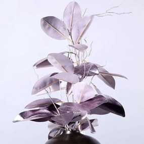 Τεχνητό Φύλλο Μανόλια 8011-7 86cm Gold Supergreens Polyethylene