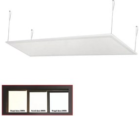 Φωτιστικό Οροφής Πάνελ PANEL SLIM LED 40W 4000K Λευκό 21-1204101 Lumen-21-1204101-Λευκό 21-1204101
