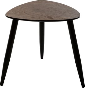 Τραπέζια Σαλονιού (Σετ 2τμχ) A-S Mileo Walnut 166640