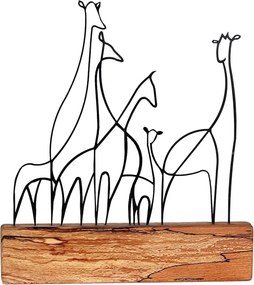 Διακοσμητικό Χώρου Μαύρο M 30x30x3,5