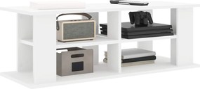 vidaXL Βάση τηλεόρασης Λευκό 96 x 35 x 33,5 εκ