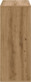 vidaXL Πλαϊνό γραφείο Artisan Δρυς 60 x 33,5 x 84 εκ