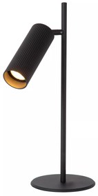 Φωτιστικό Επιτραπέζιο Lucide 09539-01-30 CLUBS Μαύρο Ματ (Black Mat)