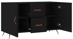 vidaXL Ντουλάπι Μαύρο 100x36x60 εκ. από Επεξεργασμένο Ξύλο