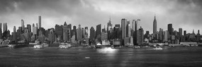 Εικόνα μιας μοναδικής Νέας Υόρκης σε ασπρόμαυρο - 150x50
