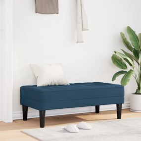 vidaXL Παγκάκι Μπλε 113x57x39 εκ. Υφάσμα