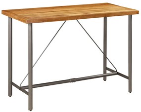 vidaXL Τραπέζι Μπαρ 150x70x106 εκ. από Μασίφ Ανακυκλωμένο Ξύλο Teak