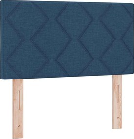 vidaXL Κεφαλάρι Μπλε 180 cm ύφασμα