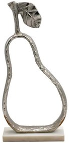 Διακοσμητικό Αχλάδι 948-225-014 15x35cm Silver Αλουμίνιο