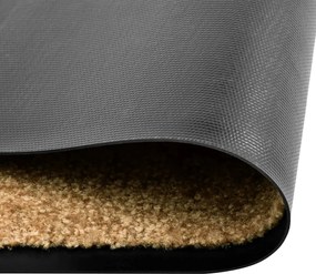 vidaXL Πατάκι Εισόδου Πλενόμενο Κρεμ 40 x 60 εκ.