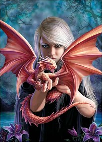 Clementoni Παζλ Anne Stokes Dragonkin 1000 τμχ