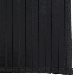 vidaXL Χαλί Ορθογώνιο Μαύρο 100 x 300 εκ. Μπαμπού