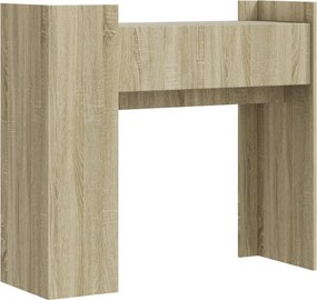vidaXL Τραπέζι Κονσόλα Sonoma Δρυς 100x35x90 εκ. Επεξεργασμένο Ξύλο