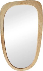 Καθρέπτης Phaedra pakoworld MDF σε φυσική απόχρωση 74x2,5x120 εκ