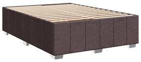 ΚΡΕΒΑΤΙ BOXSPRING ΜΕ ΣΤΡΩΜΑ ΣΚΟΥΡΟ ΚΑΦΕ 160X200 ΕΚ ΥΦΑΣΜΑΤΙΝΟ 3291729