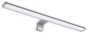 Απλίκα Φωτιστικό Μπάνιου LED 8W ΙΡ44 40cm Lumen-3-400816-Ασημί 3-400816