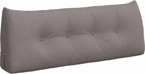 vidaXL Μαξιλάρι Πλάτης Taupe 120 x 24 x 50 εκ ύφασμα