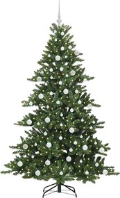 vidaXL Τεχνητό Χριστουγεννιάτικο Δέντρο με Άξονα Πράσινο 180 cm
