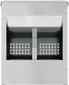 vidaXL Ταΐστρα Χαμστεριών Ασημί 20 x 12,5 x 25 εκ.