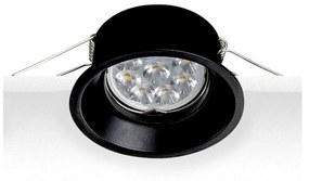 Φωτιστικό S011 Black Στρόγγυλο Aluminium