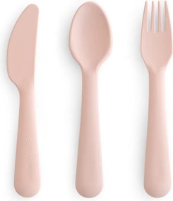 Πιρούνι-Μαχαίρι-Κουτάλι (Σετ) Mushie Blush 66-101336
