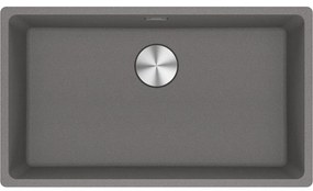 Franke Maris Bowl MRG 110-72 Stone Grey Υποκαθήμενος Γρανιτένιος Νεροχύτης 80cm