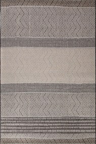 Χαλί Ψάθα Kaiko 54003 X Grey-Beige Royal Carpet 160X230cm