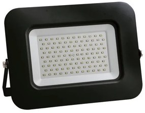 Προβολέας LED 100W 6500Κ IP65 Αλουμινίου 147-69350 Μαύρο PLUS Eurolamp-147-69350-Μαύρο 147-69350