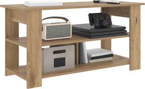 vidaXL Βάση τηλεόρασης 100 x 40 x 50 cm Artisan Oak