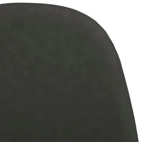 Καρέκλες Τραπεζαρίας 4 τεμ. Μαύρες 45x53,5x83 εκ. Συνθ. Δέρμα - Μαύρο