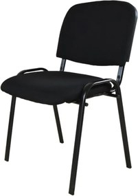 Καρέκλα επισκέπτη Nextdeco μαύρη Υ81,5x58x54,5εκ.