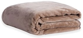 Κουβέρτα Βελουτέ Μονή (170x220) Nef-Nef Homeware Loft Mocca-1203