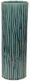 Διακοσμητικό Βάζο 003-123-038 14,4x10x45cm Green Ceramic
