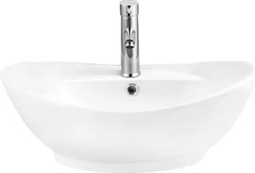 Mexen Kiara νεροχύτης επιτραπέζιος 59 x 40 cm, λευκός - 21645900