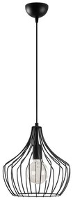 Φωτιστικό Οροφής Mezopotamya 525NOR1595 Φ27x126cm 1xE27 40W Black Opviq