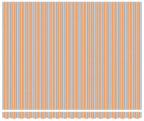 vidaXL Σκηνίτσα Αναδιπλούμενη Πολύχρωμο 400x300 εκ. Ύφασμα
