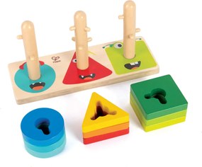 Hape Early Explorer Ξύλινα Τουβλάκια Monster