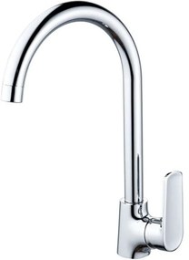 Μπαταρία Κουζίνας America Favore 35-3195 Επικαθήμενη Chrome Gloria Metal