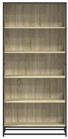 ΒΙΒΛΙΟΘΗΚΗ SONOMA OAK 80,5X35X170,5 CM ΞΥΛΙΝΗ ΚΑΤΑΣΚΕΥΗ 3300856