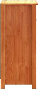 vidaXL Πλαϊνό γραφείο Κερωτό καφέ 39 x 34,5 x 80 εκ