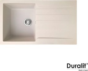 Duralit KS100 - Νεροχύτης Κουζίνας Συνθετικός 86x50 - 500. Beige