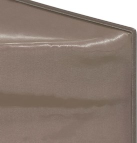 vidaXL Τέντα Εκδηλώσεων Πτυσσόμενη Taupe 2 x 2 μ.