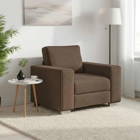 vidaXL Καθίσμα Σαλονιού Καφέ 100 cm ύφασμα