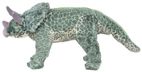 Δεινόσαυρος Τρικεράτωψ σε Όρθια Στάση Πράσινος XXL Λούτρινος - Πράσινο