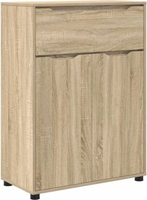 vidaXL Ντουλάπι Μπάνιου με συρτάρι Δρύς Sonoma 72,5 x 36,5 x 100 εκ