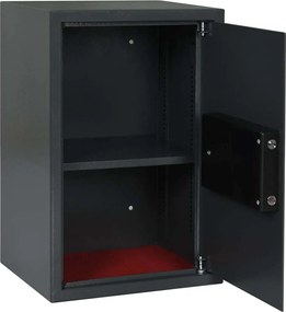 vidaXL Ψηφιακό Ασφαλές Σκούρο γκρι 40 x 35 x 60 εκ. Ατσάλι