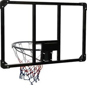 vidaXL Ταμπλό Μπασκέτας Διάφανο 90 x 60 x 2.5 εκ. Πολυανθρακικό