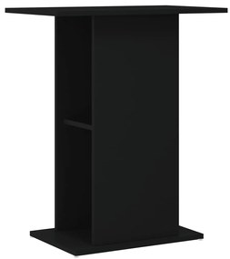 vidaXL Βάση Ενυδρείου Μαύρη 60,5x36x72,5 εκ. από Επεξεργασμένο Ξύλο